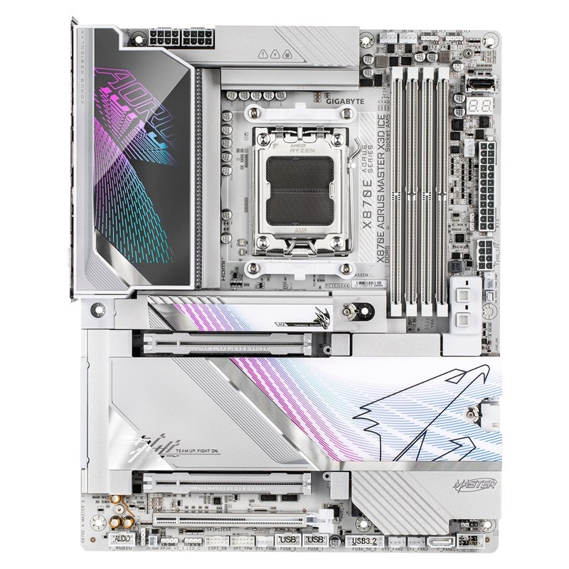 MB GIGABYTE X870 AORUS MASTER X3D ICE AMD AM5, ATX