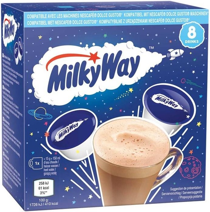 Mars Dolce Gusto Milky Way 8× 15 g