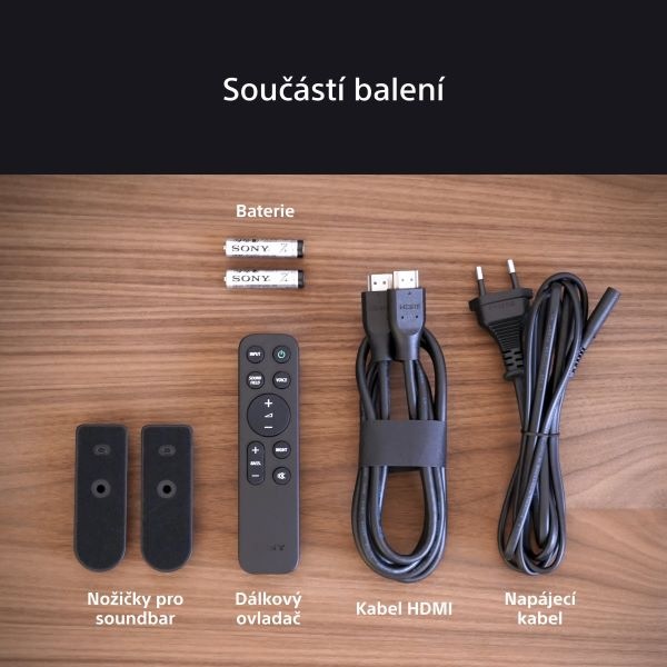 Soundbar Sony HT-B600 Theatre Bar 6 čierny Soundbar Sony HT-B600 Theatre Bar 6