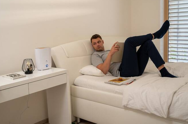 Zvlhčovač vzduchu TrueLife H5 Touch biely Designový