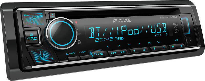 Autorádio s CD KENWOOD KDC-BT665U čierne KENWOOD KDC-BT665U
