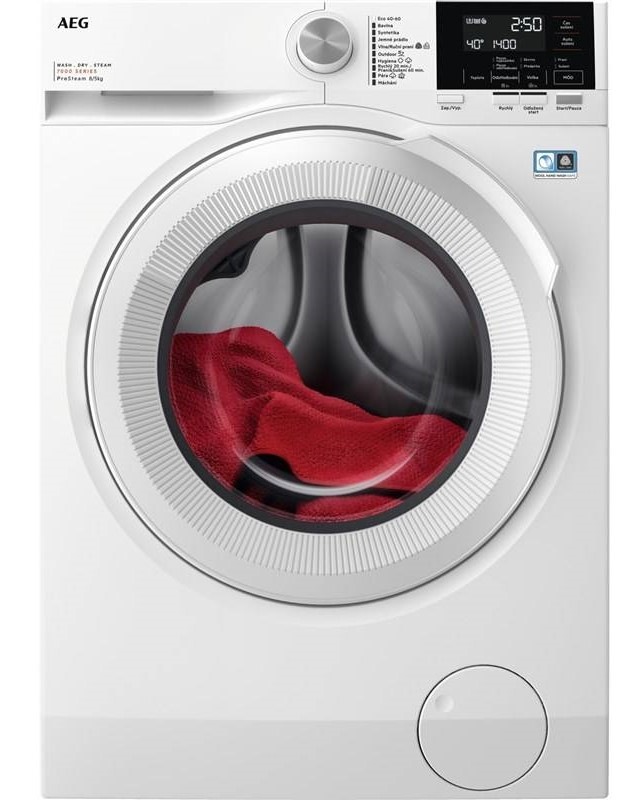 Práčka so sušičkou AEG ProSteam® 7000 LWR71842BC biela