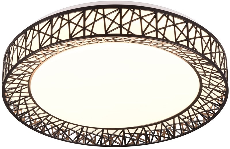 LED stropné svietidlo Reality Cluster čierne