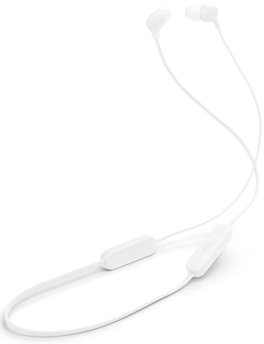 Bezdrôtové slúchadlá JBL Tune 135BT, biela farba