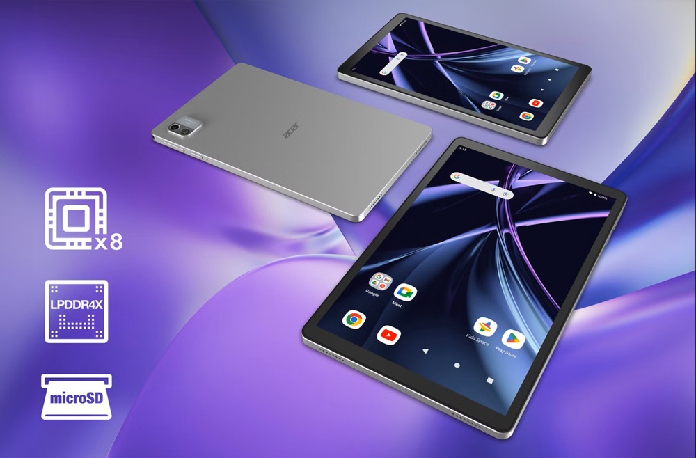 Tablet Acer Iconia Tab A10 (A10-31P-A2FA) čierny Tablet Acer Iconia Tab A10 uľahčí prácu vďaka veľkej 10,1" IPS obrazovke