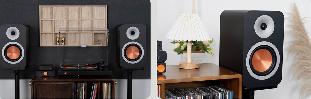 Reproduktory Fosi Audio SP601 (2 ks) čierny Pasívna konštrukcia ponúka možnosť zostaviť vlastný hi-fi systém podľa individuálnych potrieb používateľa.