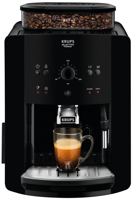 Automatický kávovar Krups Arabica EA811010 čierny
