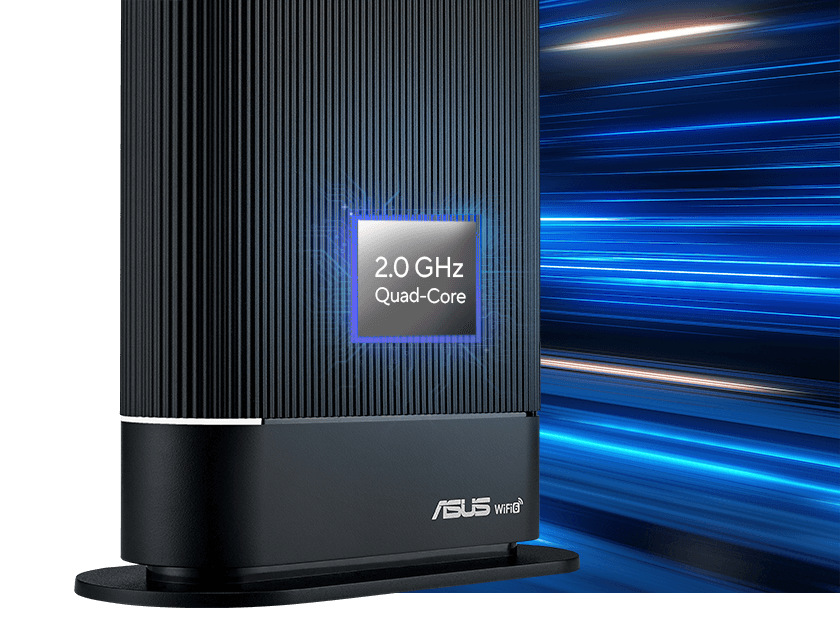Router Asus RT-AX59U, AX4200 čierny Asus RT-AX59U