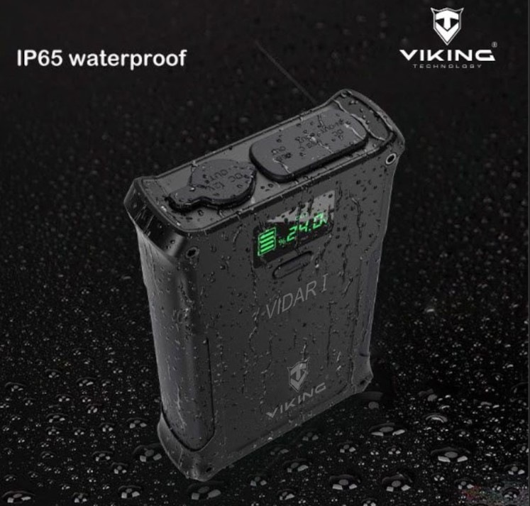 Powerbank Viking VIDAR I, 36000 mAh čierny