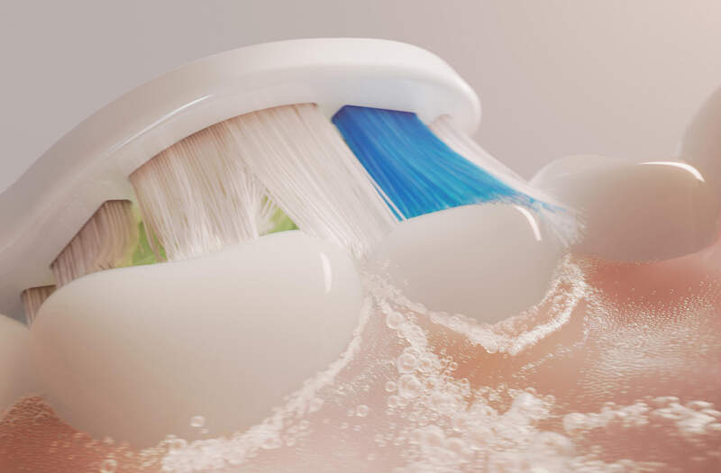 Náhradné hlavice Philips Sonicare Optimal White HX6068/87 (8 ks) biela