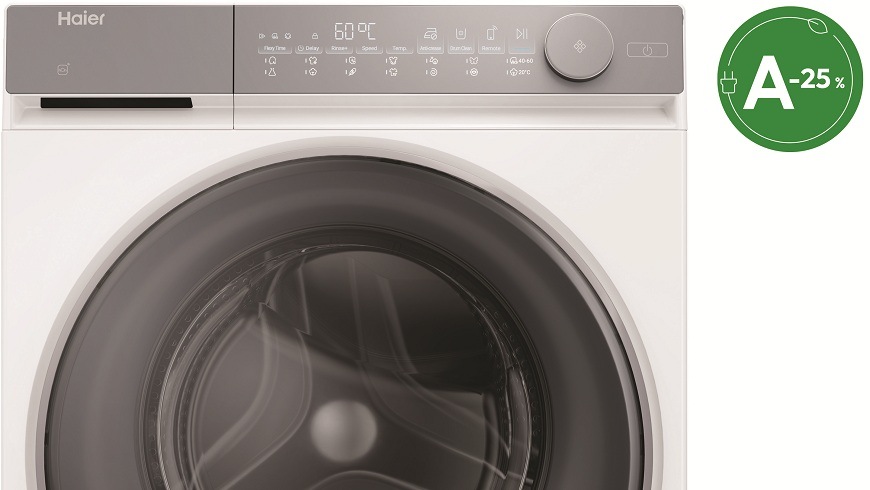 Práčka Haier HW80-B14367TU1-S biela práčka haier HW80-B14367TU1-S a zelená ikona A -25 %