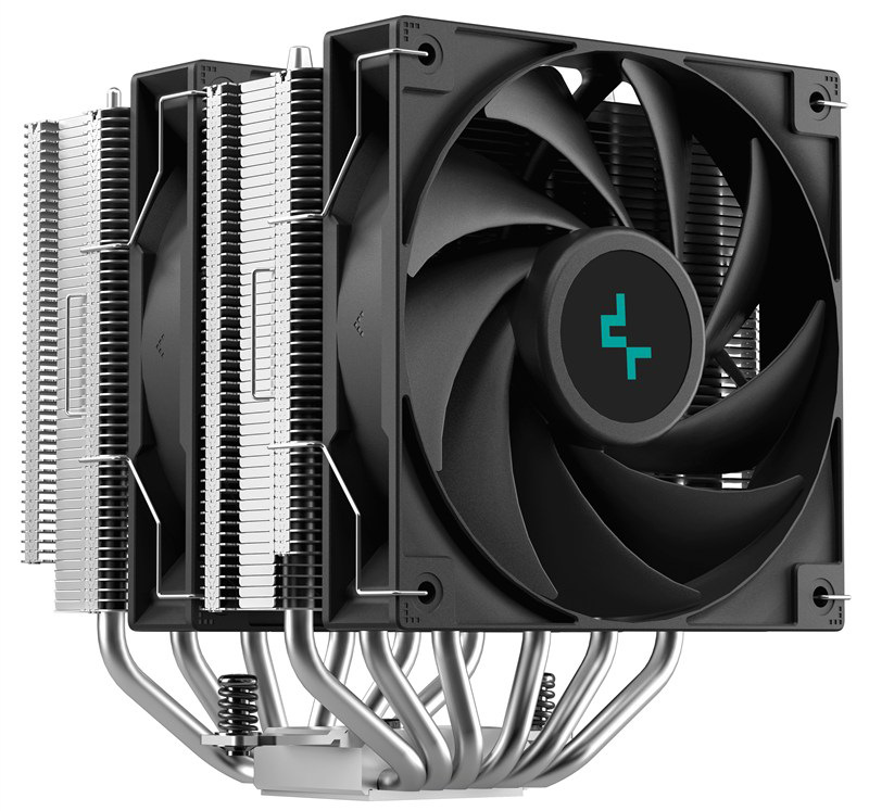 Výkonný chladič CPU DeepCool AG620, čierna farba
