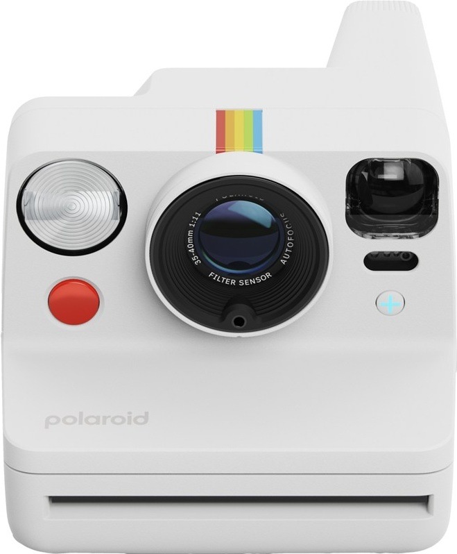 Instantný fotoaparát Polaroid Now+ Gen 3, biela farba