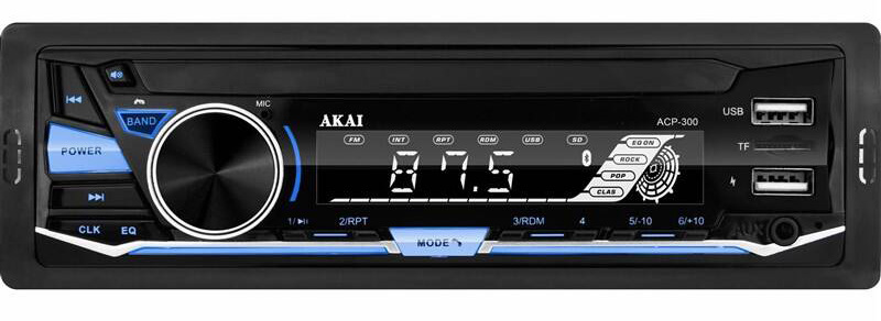 Autorádio AKAI ACP-300 čierne