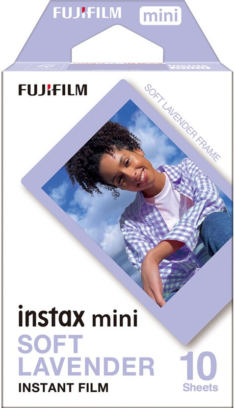 Instax Mini Soft Lavender, 10 ks