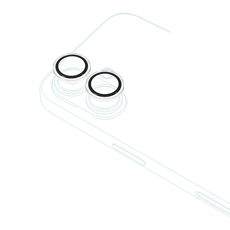 Ochranné sklo šošovky fotoaparátu Epico Glass Lens Protectors s aplikátorom na Apple iPhone 17