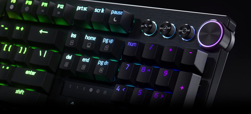 Klávesnica Razer Huntsman V3 Pro 8KHz, US Layout čierna