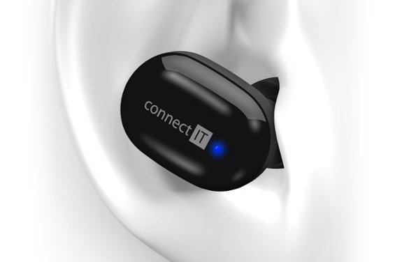 Slúchadlá Connect IT SensorTouch čierna