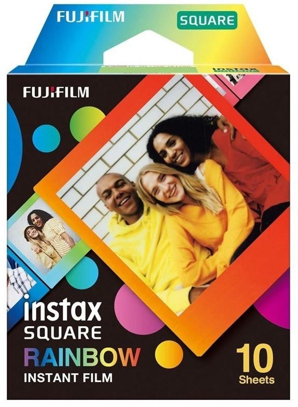 Instantný film Fujifilm Instax Square Rainbow 10 ks Instantní film Fujifilm Instax Square Rainbow 10ks (16671320)