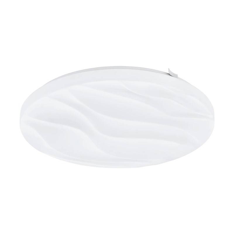 LED stropné svietidlo Eglo Benariba, 33 cm biele