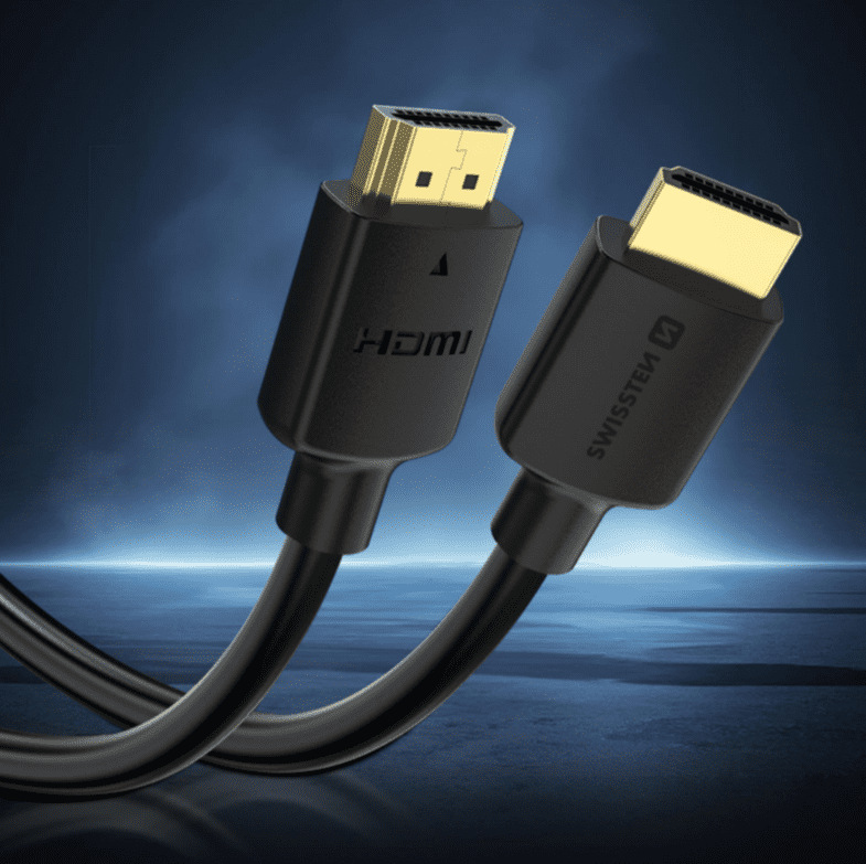 Kábel Swissten 75501112 HDMI 2.0 4K 2 m čierny Kábel Swissten 75501112 HDMI 2.0 4K 2 m čierny