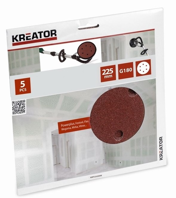Brúsny kotúč Kreator 225mm G180