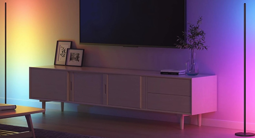 Stojacia lampa Govee RGBW Floor Lamp Lite, Matter čierna Stojacia lampa Govee RGBW Floor Lamp Lite, Matter čierna