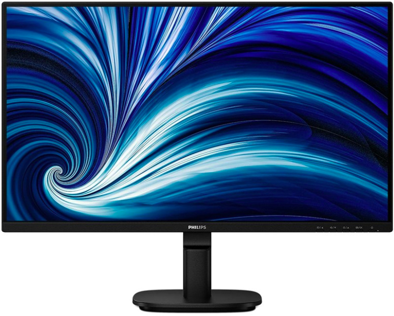 Monitor Philips 24B2N2200 23,8" v čiernej farbe s tenkými rámčekmi a stojanom