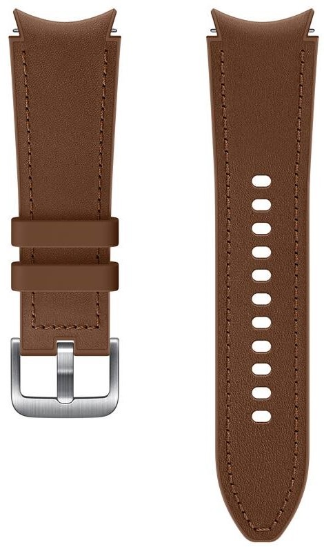 Remienok Samsung Hybridný kožený 20mm (veľkosť M/L) hnedý