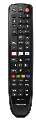 Diaľkový ovládač Meliconi Gumbody Personal 1+ pro Samsung čierny