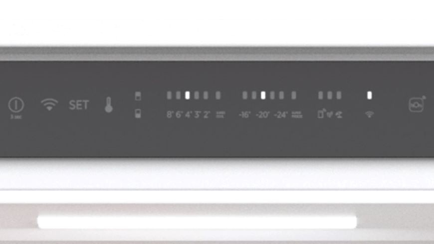 Chladnička s mrazničkou Hoover H-FRIDGE 300 HOBT5518DW Chladnička s mrazničkou Hoover H-FRIDGE 300 HOBT5518DW