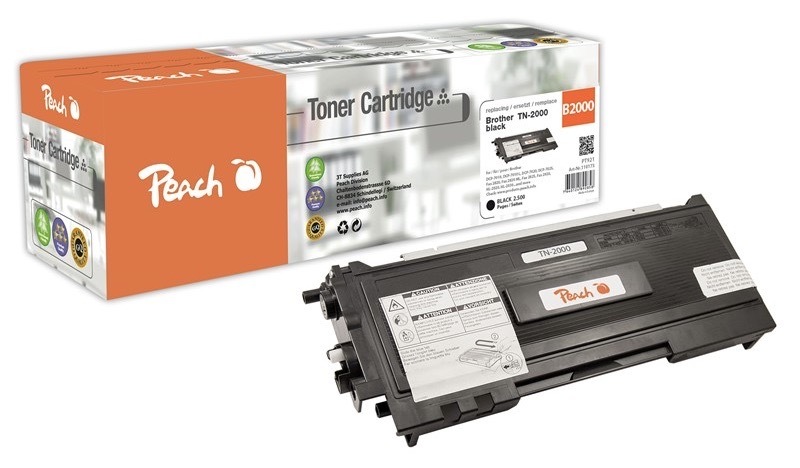 Toner Peach pre tlačiarne Brother, čierna farba