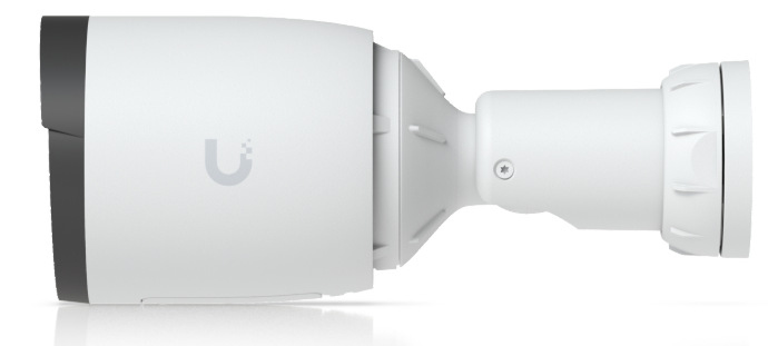 IP kamera Ubiquiti 4K AI Bullet Pro biela IP kamera Ubiquiti 4K AI Bullet Pro v bočnom pohľade