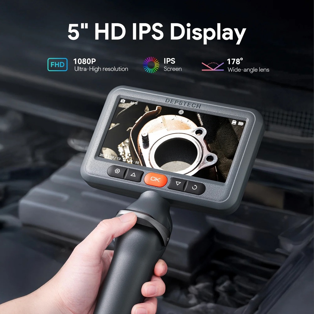 DEPSTECH DS660DL-1,5 ponúka skvele čitateľný 5" IPS displej