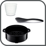 Ryžovar Tefal New Classic RK103811 čierny