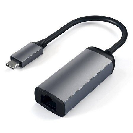 Sieťová karta Satechi Aluminium USB-C/RJ45 sivý