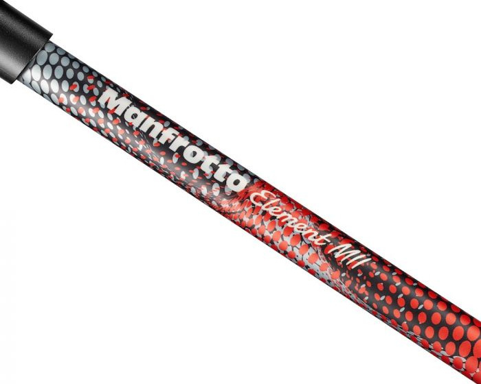 Statív Manfrotto Element MII červený/hliník Statív Manfrotto Element MII, červená