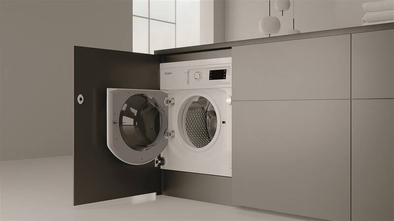Vstavaná práčka Whirlpool BI WMWG 81485E EU biela Práčka Whirlpool BI WMWG 81485E EU, vstavaná, design