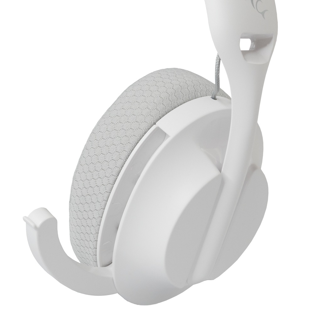 Headset White Shark FALCON pre PC, PS4/PS5, Mac biely