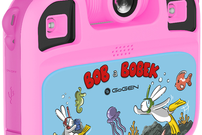 GoGEN Bob a Bobek Aqua Foto, ružová