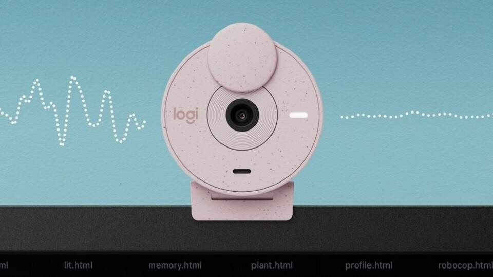 Webkamera Logitech BRIO 300 ružová