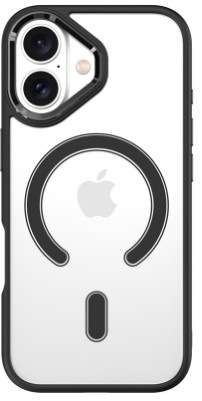 Kryt na mobil WG Iron Eye Magnet na Apple iPhone 17 čierny/priehľadný Kryt na mobil WG Iron Eye Magnet na Apple iPhone 17 v čierno-priehľadnej farbe