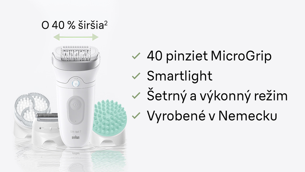 Epilátor Braun Silk-épil 7 Skin Spa SE7-081 a príslušenstvo