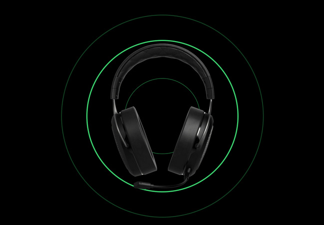 Headset Corsair HS75X Wireless pro Xbox čierny Headset Corsair HS75X Wireless pro Xbox čierny