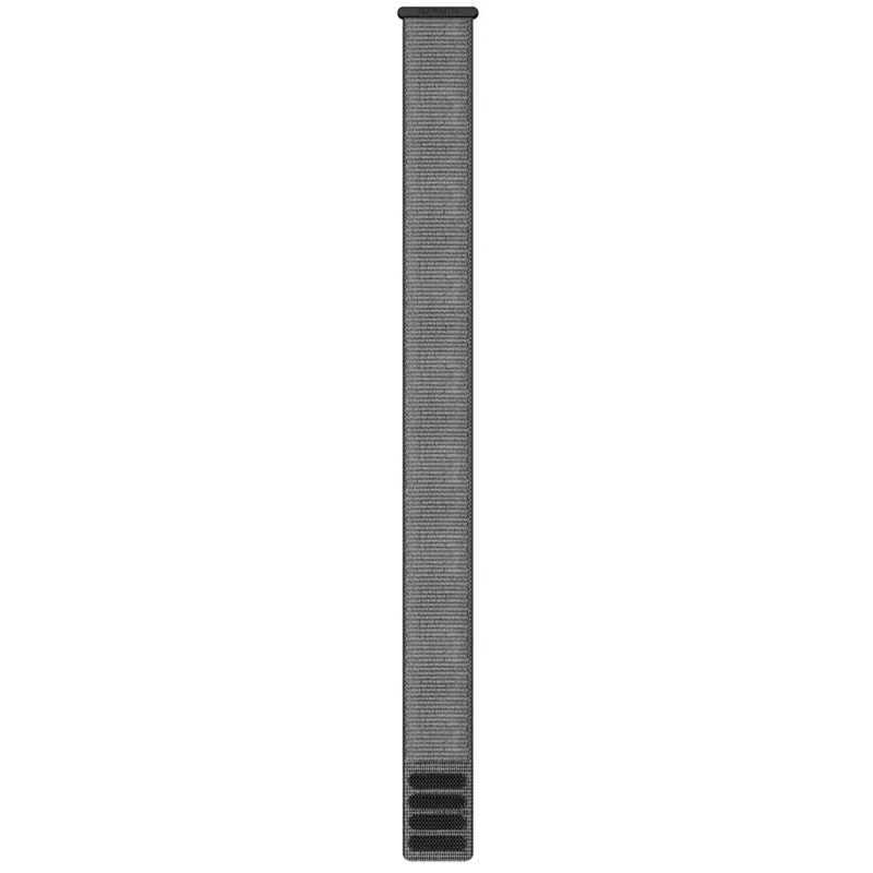 Remienok Garmin UltraFit 26 mm, nylonový, sivý, na suchý zips sivý