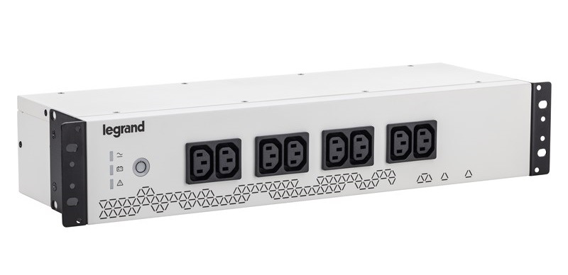 Záložný zdroj Legrand UPS UPS Keor PDU 800VA/480W IEC, Off-Line, Rack 2U, výstup 8x IEC C13, USB