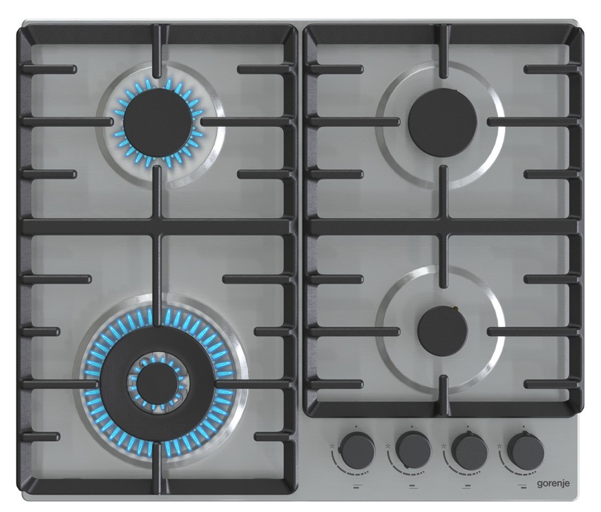 Plynová varná platňa Gorenje Advanced GW642ABX WOK nerez Gorenje GW642ABX