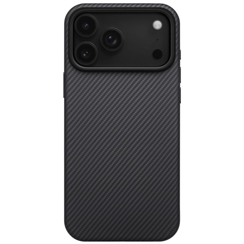 Kryt na mobil Pitaka Aramid UltraGuard na Apple iPhone 17 Pro - čierny/sivý