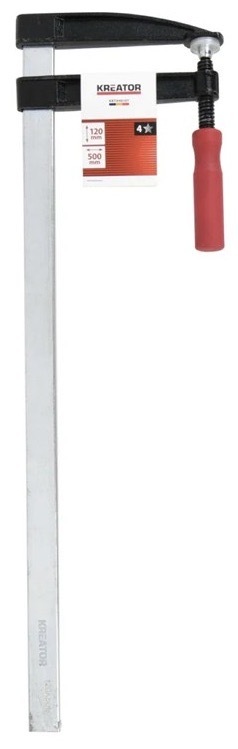 Svorka Kreator s rozpätím čeľustí 500 mm, upínacia sila 270 kg