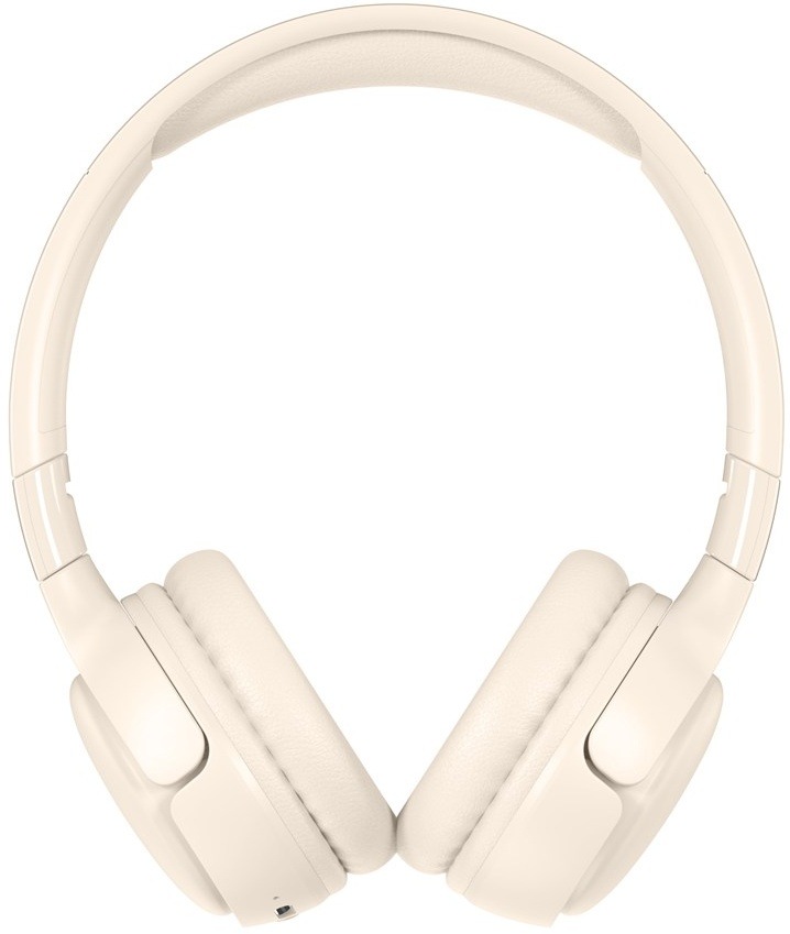 Slúchadlá HONOR CHOICE Headphones Lite biela Pohľad spredu na slúchadlá so symetrickými náušníkmi a čelenkou.
